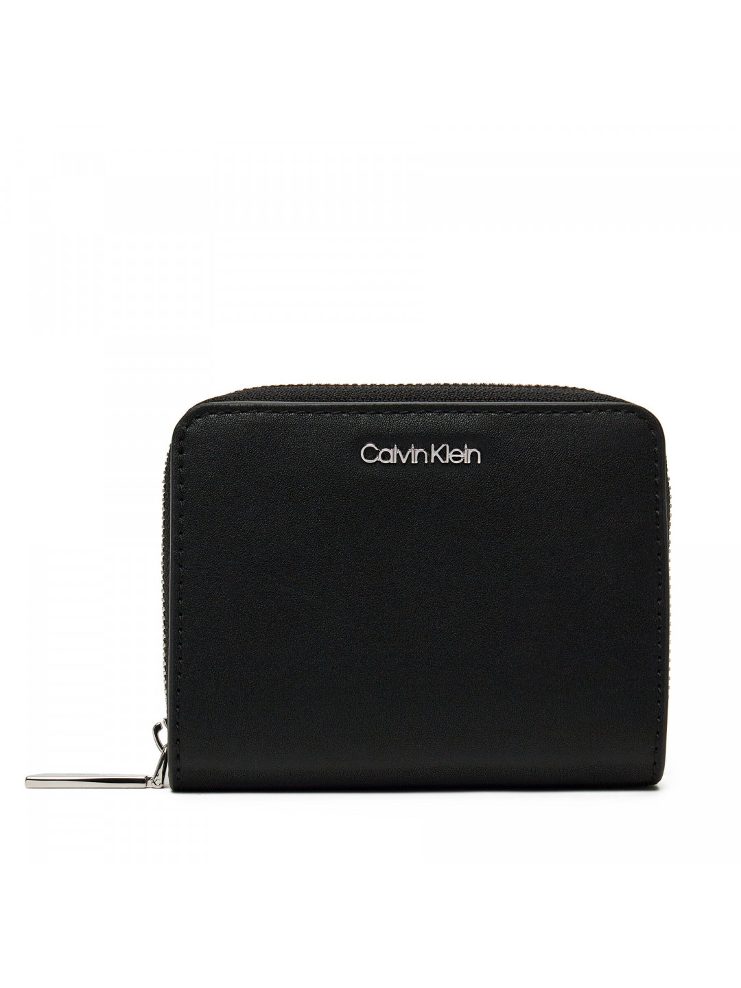 Dámská peněženka Calvin Klein Ck Must Md Zip Around W Flap LV04F1029G Černá